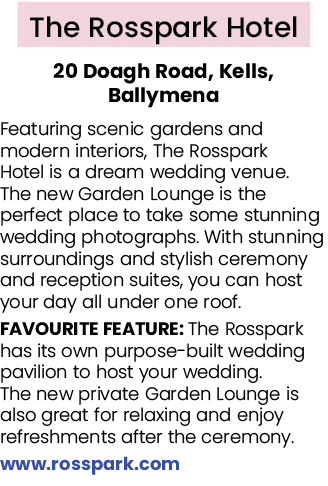 The Rosspark Hotel 20 Doagh Road, Kells, Ballymena Featuring scenic gardens and modern interiors, The Rosspark Hotel ...