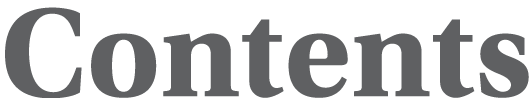 Contents