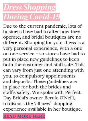 Dress Shopping During Covid-19 Due to the current pandemic, lots of business have had to alter how they operate, and    