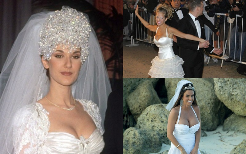 Top 10 Worst Celebrity Wedding Dresses Ever!