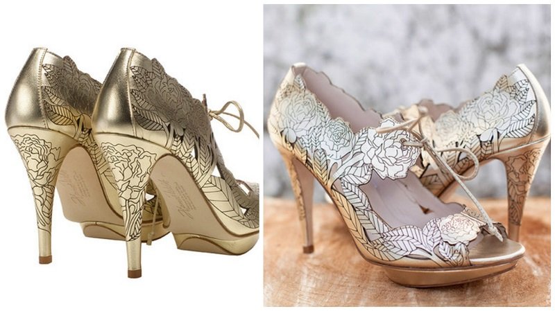 statement wedding shoes