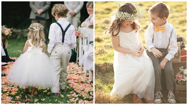 pageboy and flower girl