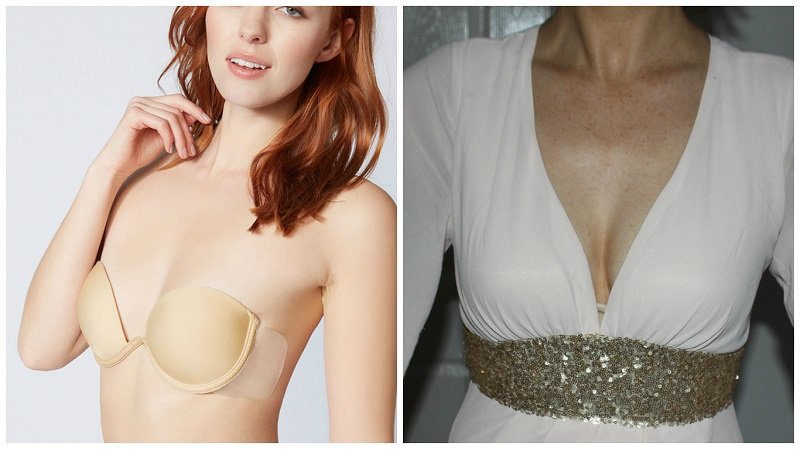 strapless bra for low cut dress