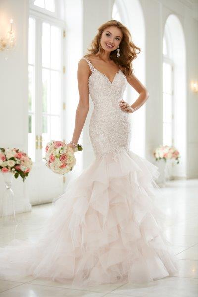 fishtail gown wedding