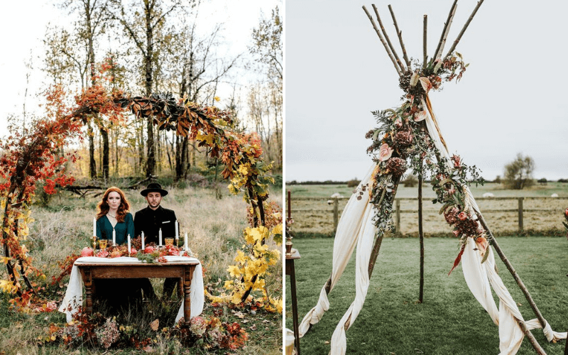 Fall-Wedding-Trend-Ceremony-Backdrop