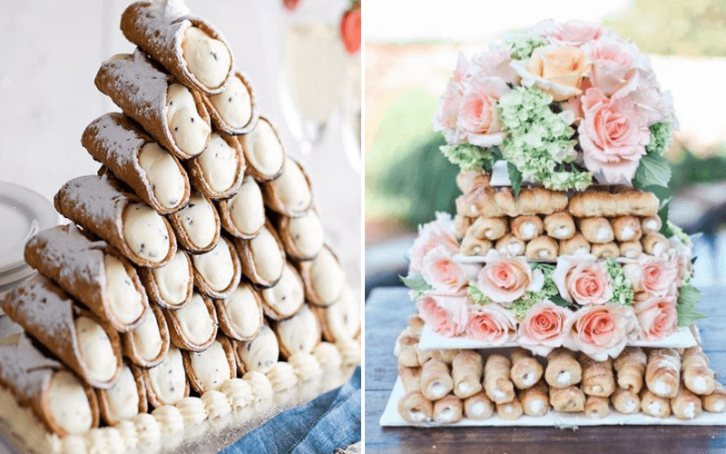 Cake-Alternatives-Cannoli-Tower