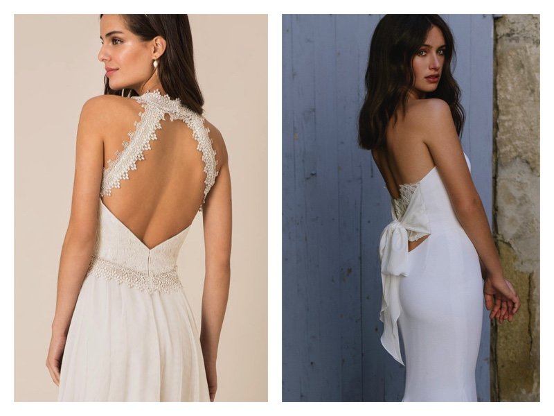 Beautiful Wedding Dress Backs