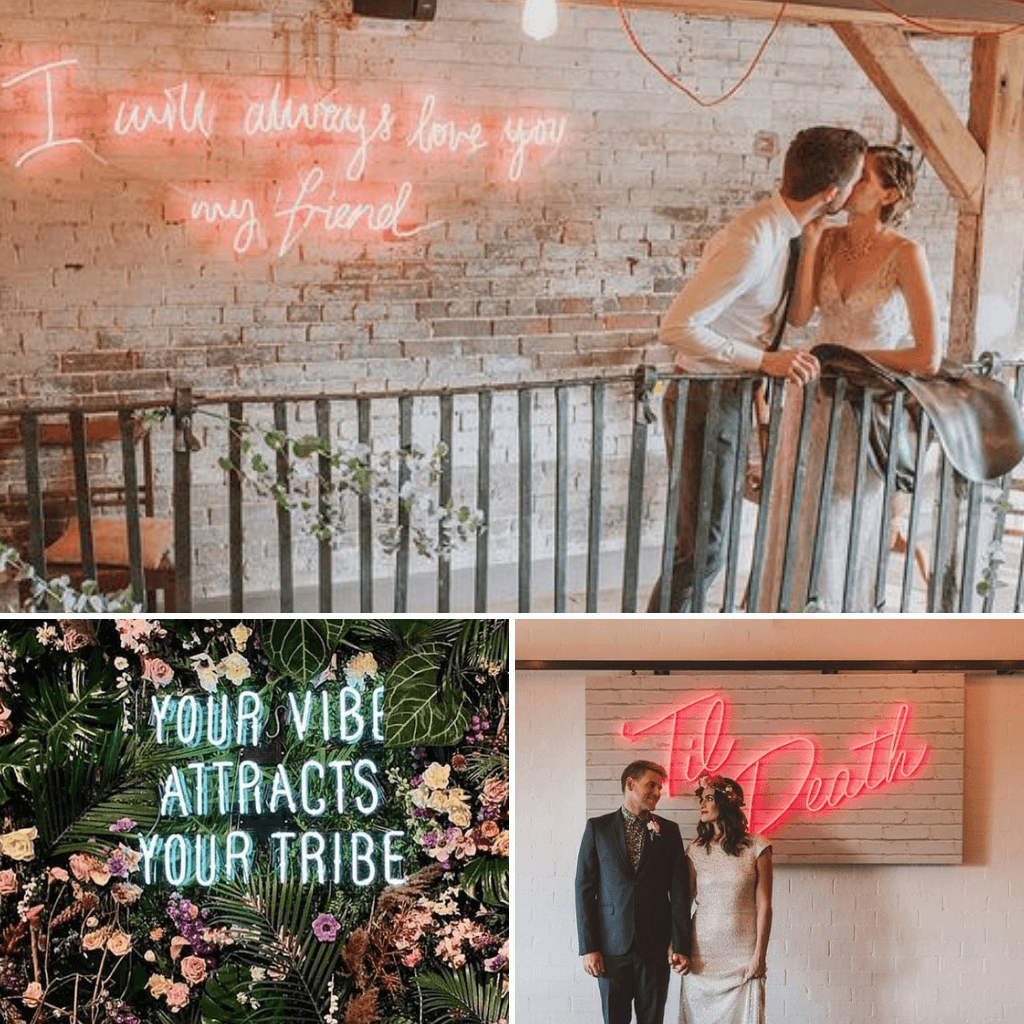 Industrial-Wedding-Theme-Neon-Signs