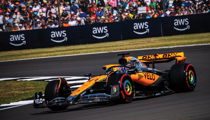 Silverstone Circuit, Towcester, United Kingdom, 8.July.2023: Oscar Piastri during the Formula One British Grand Prix