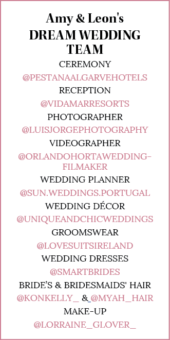 Amy & Leon's DREAM WEDDING TEAM Ceremony @pestanaalgarvehotels Reception @vidamarresorts Photographer @luisjorgephoto...
