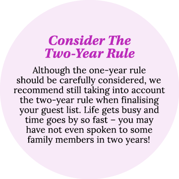 Consider The Two-Year Rule Although the one-year rule should be carefully considered, we recommend still taking into    