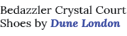 Bedazzler Crystal Court Shoes by Dune London