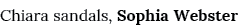 Chiara sandals, Sophia Webster
