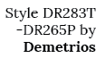 Style DR283T -DR265P by Demetrios