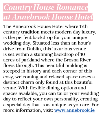 Country House Romance at Annebrook House Hotel The Annebrook House Hotel where 17th century tradition meets modern da   