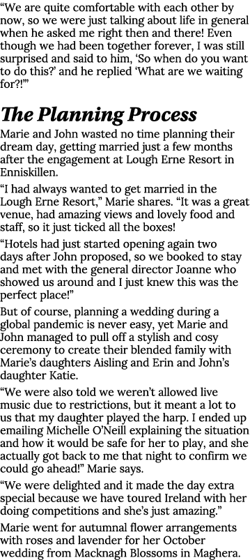  We are quite comfortable with each other by now, so we were just talking about life in general when he asked me righ   