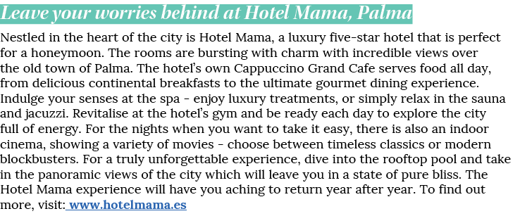Leave your worries behind at Hotel Mama, Palma Nestled in the heart of the city is Hotel Mama, a luxury five-star hot   