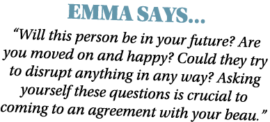 Emma Says     Will this person be in your future  Are you moved on and happy  Could they try to disrupt anything in a   