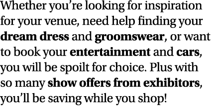 Whether you re looking for inspiration for your venue, need help finding your dream dress and groomswear, or want to    