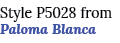 Style P5028 from Paloma Blanca