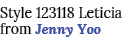 Style 123118 Leticia from Jenny Yoo