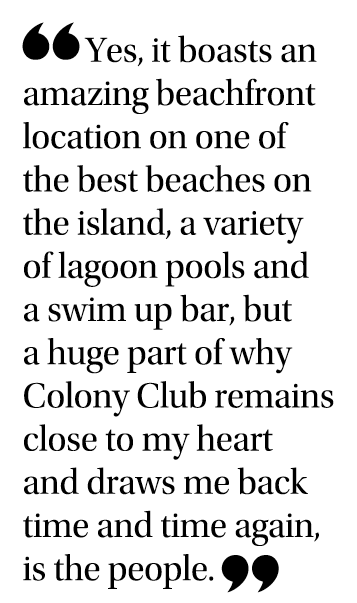  Yes, it boasts an amazing beachfront location on one of the best beaches on the island, a variety of lagoon pools an   