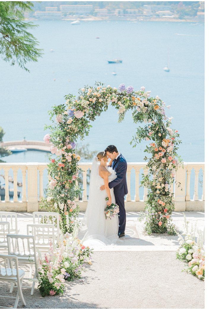 Villa Ephrussi Wedding Editorial by Fine Art Wedding Photographer And Videographer Team In Ireland Wonder and Magic