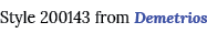 Style 200143 from Demetrios