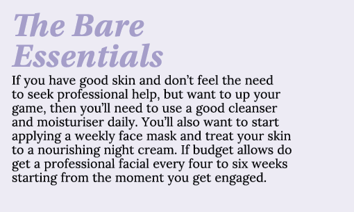 The Bare Essentials If you have good skin and don’t feel the need to seek professional help, but want to up your game...