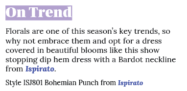 On Trend Florals are one of this season’s key trends, so why not embrace them and opt for a dress covered in beautifu...