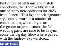 Part of the Benetti mix and match collections, the ‘Andrew Sky’ is just one of many new additions for 2023 from Benet...