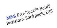M&S Pro Tect™ Scuff Resistant Backpack, £35