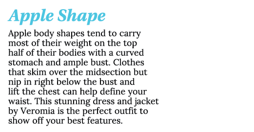 Apple Shape Apple body shapes tend to carry most of their weight on the top half of their bodies with a curved stomac   