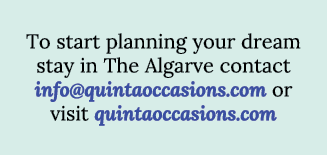 To start planning your dream stay in The Algarve contact info quintaoccasions com or visit quintaoccasions com