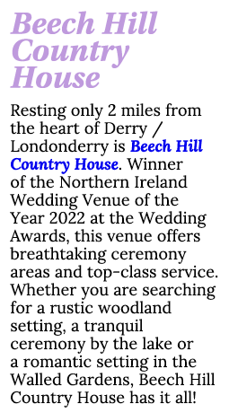 Beech Hill Country House Resting only 2 miles from the heart of Derry   Londonderry is Beech Hill Country House  Winn   