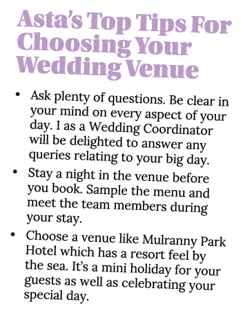 Asta s Top Tips For Choosing Your Wedding Venue   Ask plenty of questions  Be clear in your mind on every aspect of y   