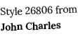 Style 26806 from John Charles 