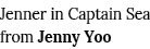 Jenner in Captain Sea from Jenny Yoo