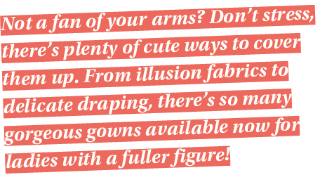 Not a fan of your arms  Don t stress, there s plenty of cute ways to cover them up  From illusion fabrics to delicate   