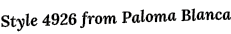 Style 4926 from Paloma Blanca
