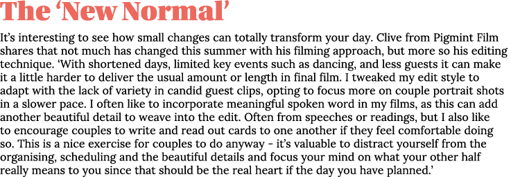 The  New Normal  It s interesting to see how small changes can totally transform your day  Clive from Pigmint Film sh   