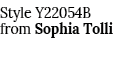 Style Y22054B from Sophia Tolli 