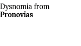 Dysnomia from Pronovias