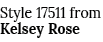 Style 17511 from Kelsey Rose