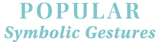 Popular Symbolic Gestures