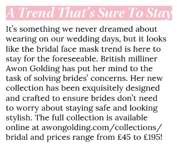 A Trend That s Sure To Stay It s something we never dreamed about wearing on our wedding days, but it looks like the    