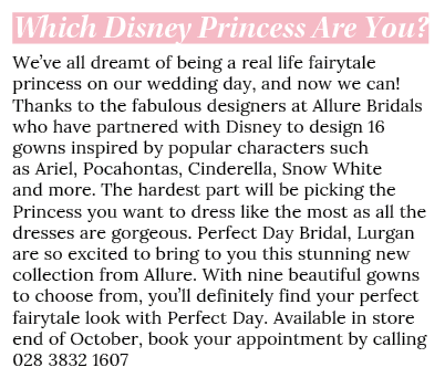 Which Disney Princess Are You  We ve all dreamt of being a real life fairytale princess on our wedding day, and now w   
