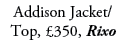 Addison Jacket/Top, £350, Rixo