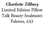Charlotte Tilbury Limited Edition Pillow Talk Beauty Soulmates Palettes, £43