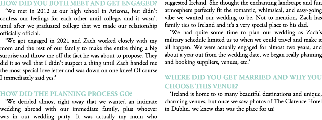 How did you Both meet and get engaged? ‘We met in 2012 at our high school in Arizona, but didn’t confess our feelings...